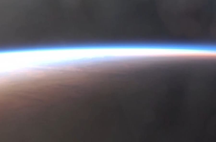 看！中国空间站新年第一缕曙光 还有“宇宙级”新年祝福