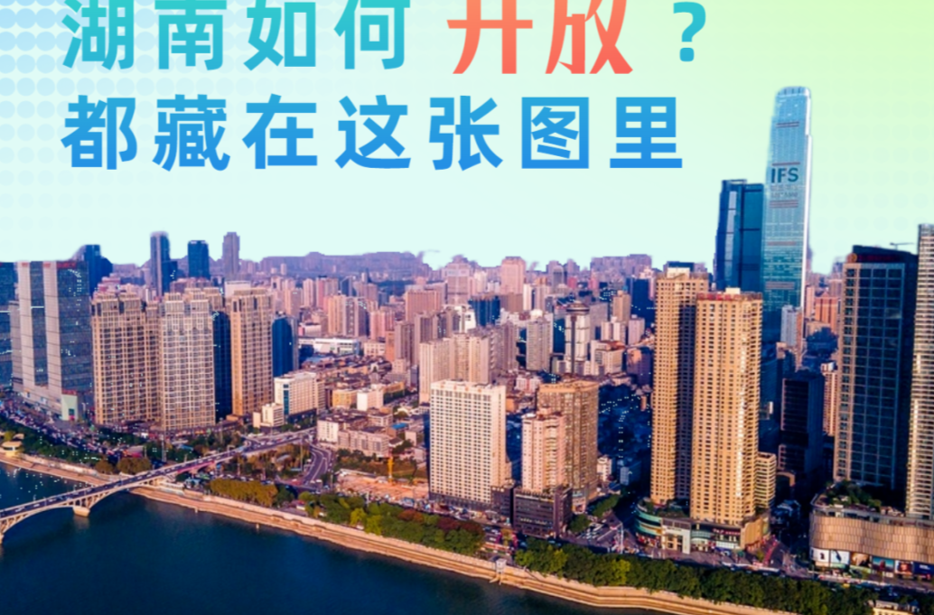 海报 | 湖南如何开放？都藏在这张图里