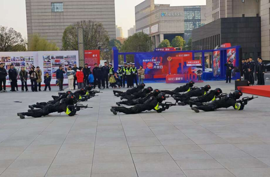 株洲警营开放日，市民惊喜不断