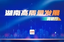 湖南高质量发展调研行