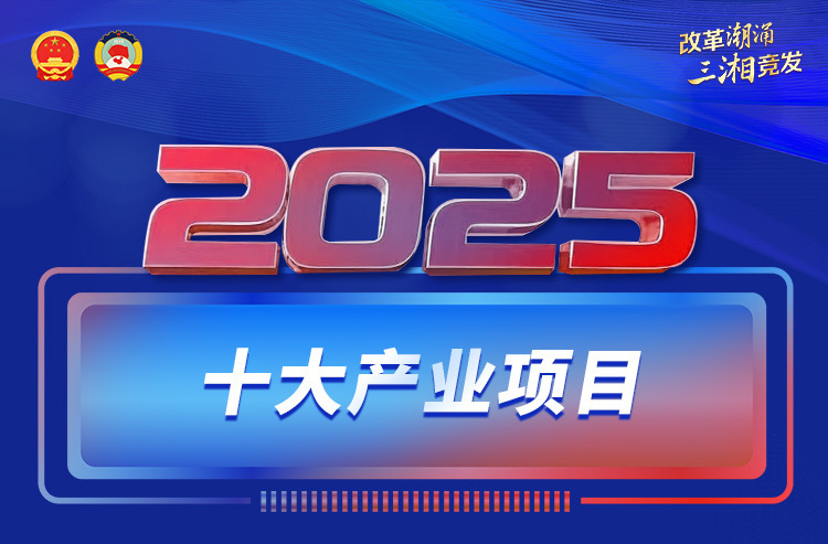 海報丨2025年，湖南將著重抓好十大產(chǎn)業(yè)項目