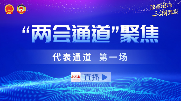 直播丨2025湖南两会“代表通道”第一场