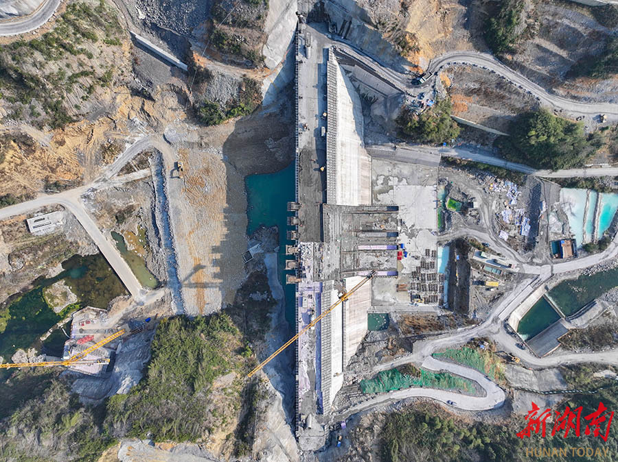 大兴寨水库工程建设如火如荼