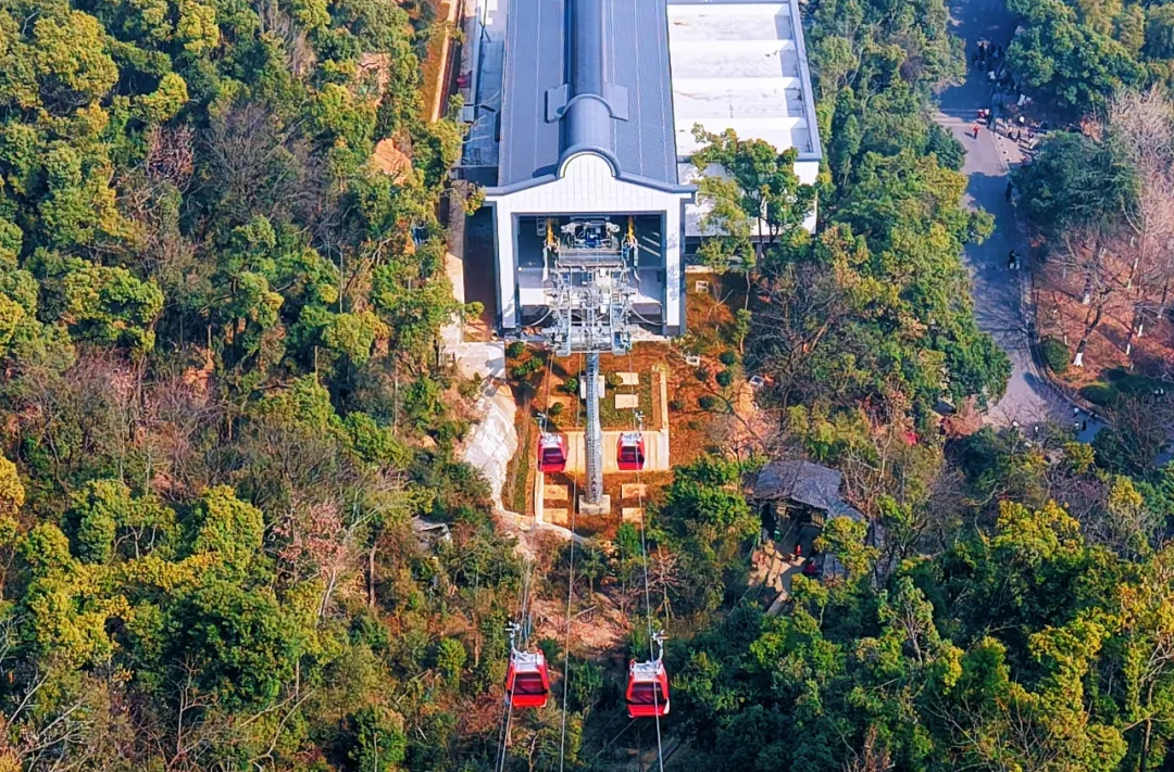 岳麓山新索道，明日试运行！