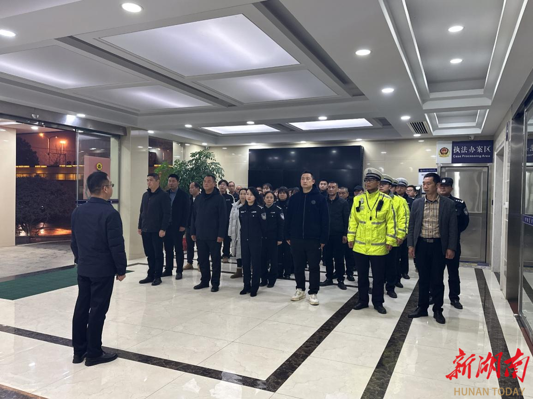 守护新春平安，共筑幸福家园 大泽湖街道开展月月“亮剑”专项行动