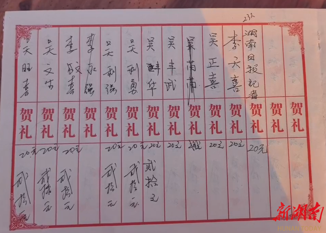 "一斤肉钱"喝喜酒 主人大方客轻松@湖南日报