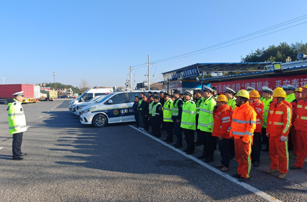 春节我在岗丨临武高速交警：郭伟博值守的第15个春运假期