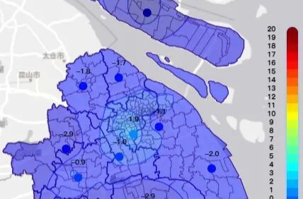 强冷空气将影响上海！两区高挂低温霜冻黄色预警，低温大风降水马上来，周末早间气温跌至最低