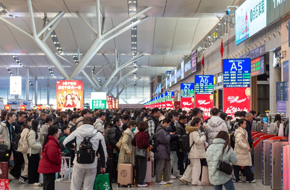 春节假期，广铁湖南地区发送旅客突破408万人次