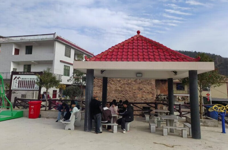 湖南省新化县联盟村：村民筹资投劳共建“和美屋场”