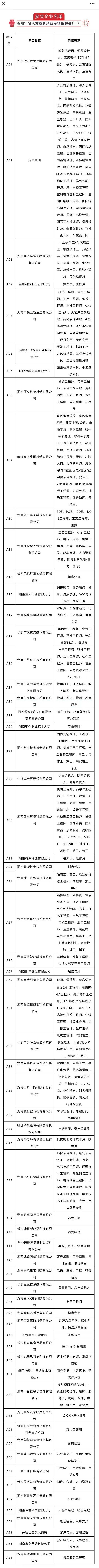 想回湘就业的年轻人和校友看这里！2025“湘人才”两场招聘会来了，岗位信息请点→