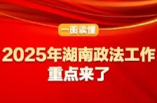 一图读懂|2025年湖南政法工作重点来了