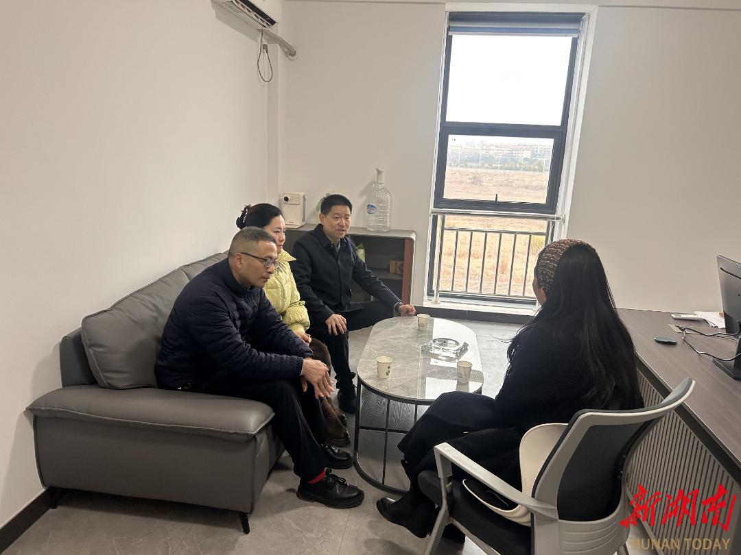 长沙大泽湖街道：新春访企业，助力“开门红”