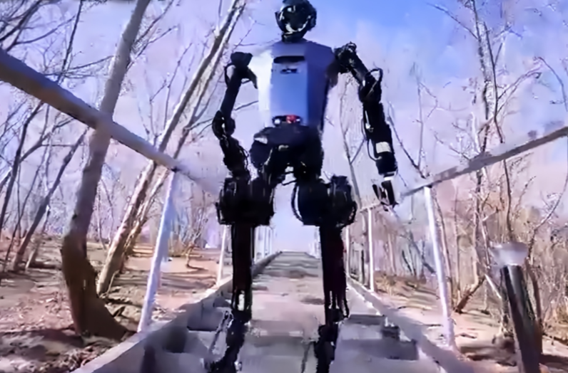 China-made humanoid robot 'Tien Kung' completes 134-step outdoor stair challenge