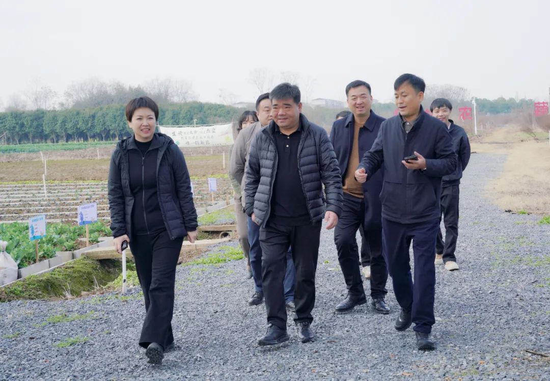 九丰农业科技有限公司董事长王宗清到柳叶湖考察