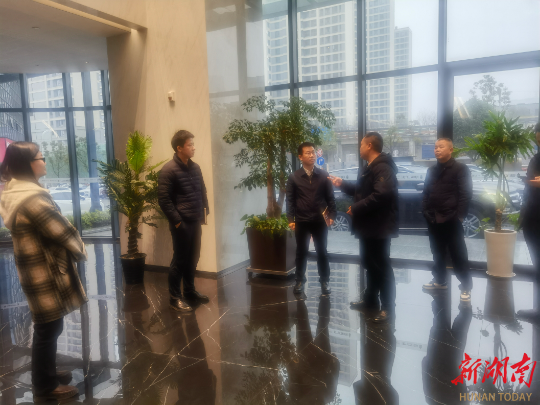 长沙大泽湖街道：调研问需添动力，打造楼宇经济新高地