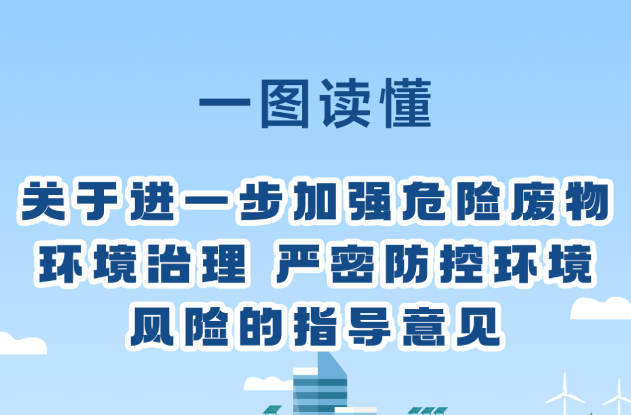 一图读懂 | 关于进一步加强危险废物环境治理 严密防控环境风险的指导意见