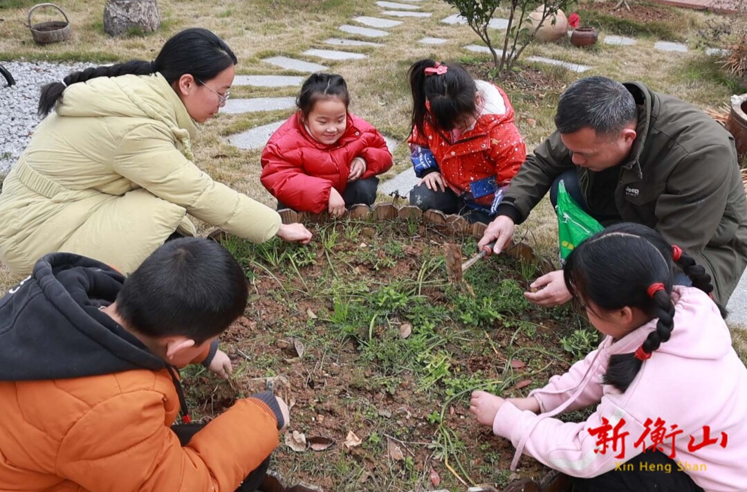 课间“种”知识 衡山乡村小学打造15分钟“植物课堂” 