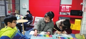 菜市场藏了个学习角