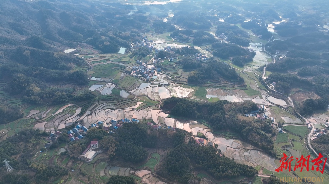 ​鹤城区：春至古村 风景如画