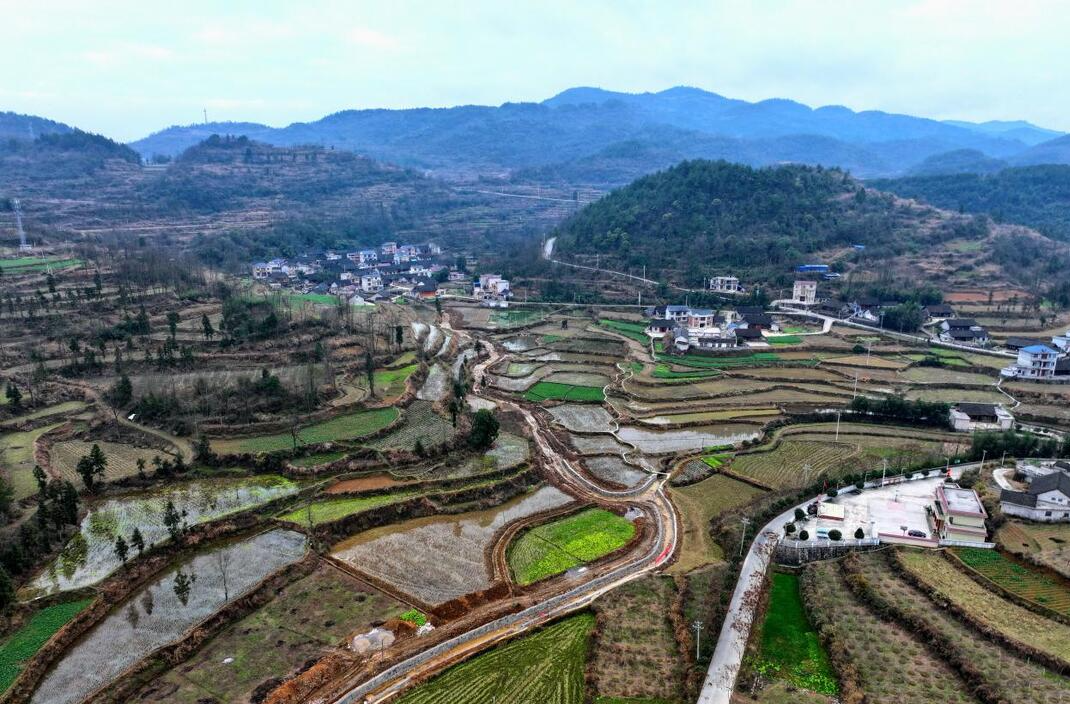 花垣县：推进高标准农田建设，绘就春耕新画卷