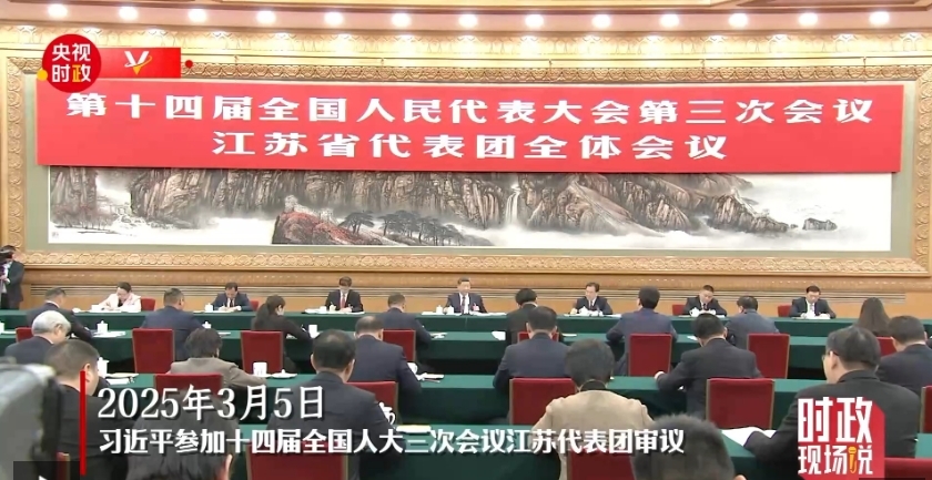 时政两会说丨服务大局 勇挑大梁——总书记同全国人大代表共商国是
