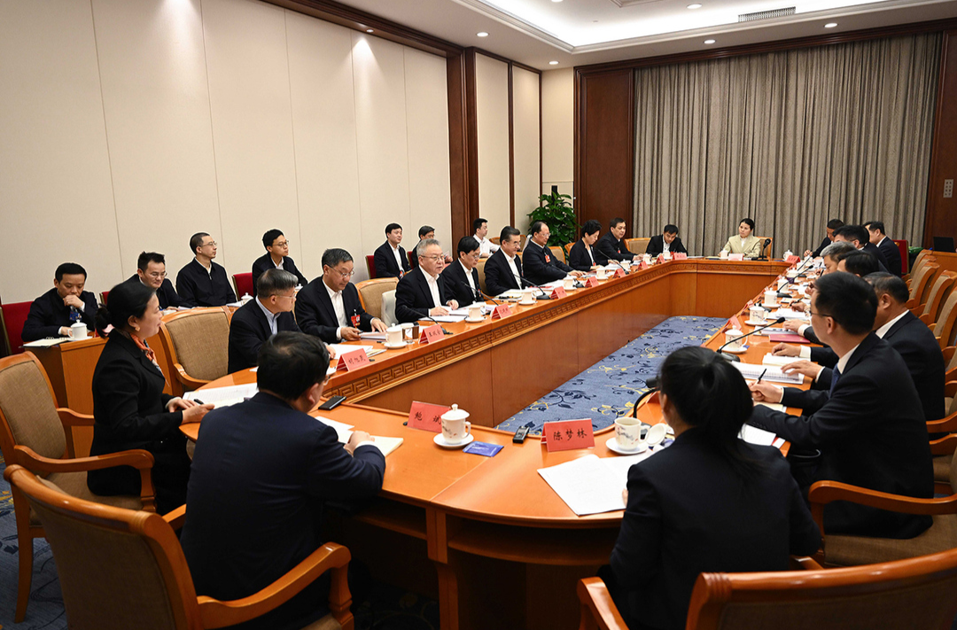 湖南代表团举行分组会议 审议全国人大常委会工作报告