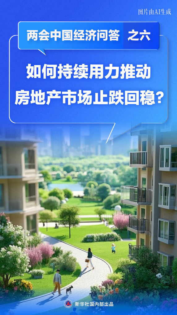 两会中国经济问答丨如何持续用力推动房地产市场止跌回稳？