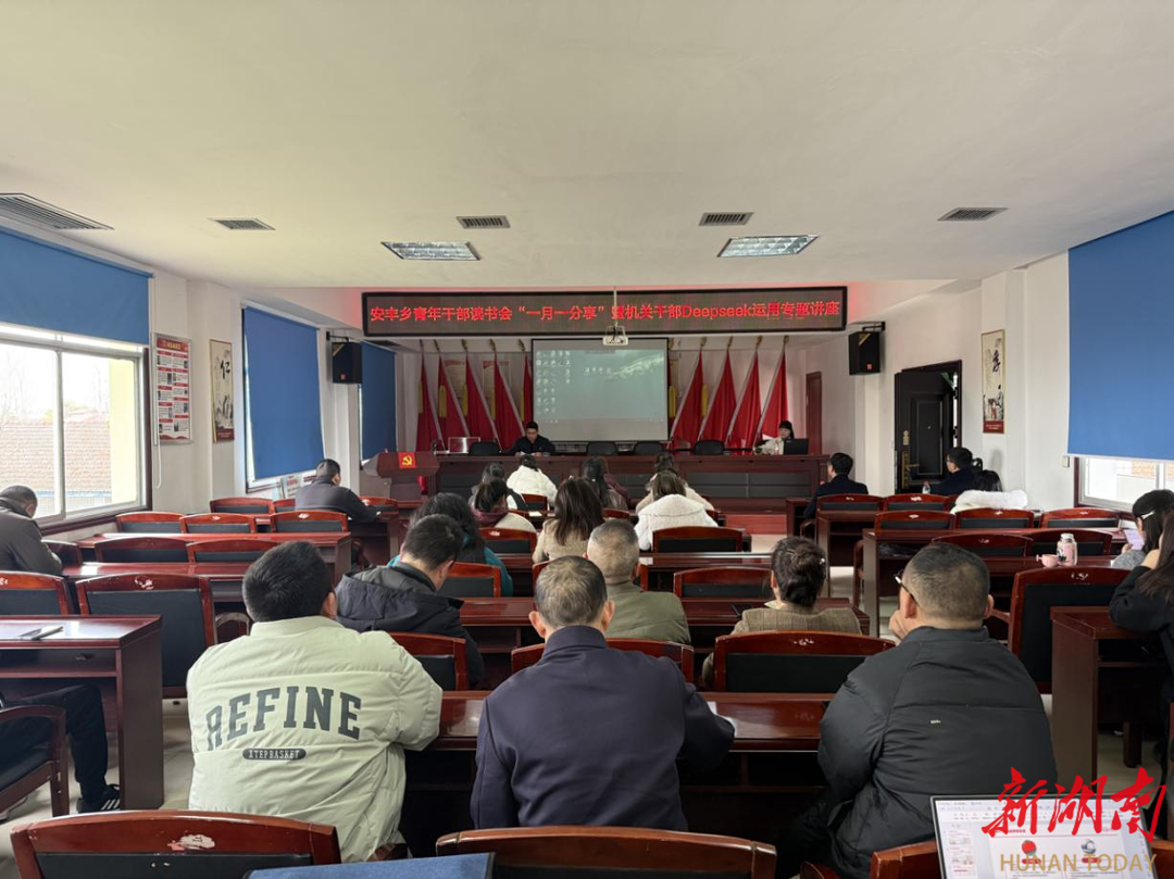安乡县安丰乡举办青年读书分享活动