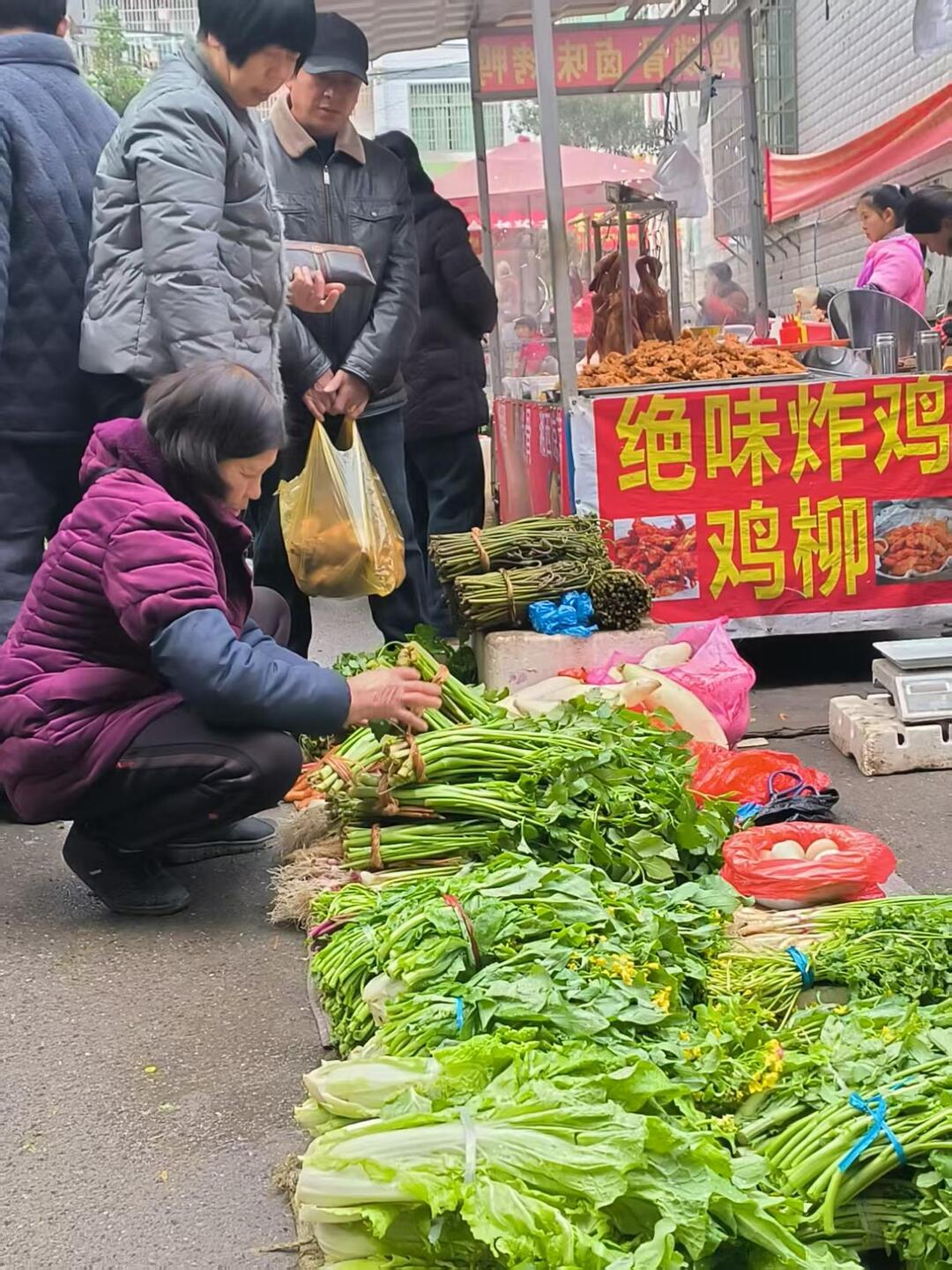 金洞：野菜次第上市 食客抢先尝鲜  