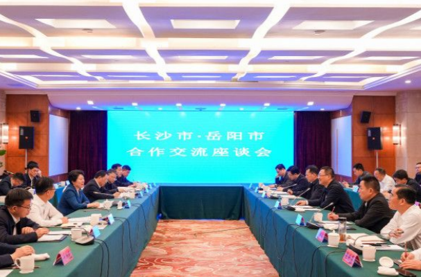 Changsha Party and Government Delegation Visits Yueyang