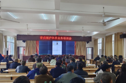 筑牢森林安全防线 保靖县普戎镇为护林员“充电”