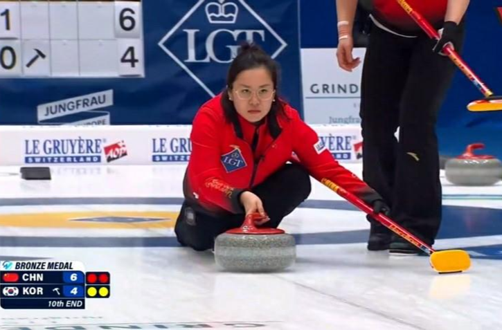 米兰，我们来了！中国女子冰壶队战胜韩国获世锦赛铜牌