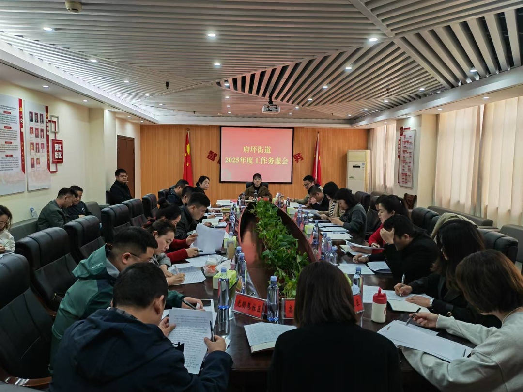 武陵区府坪街道召开2025年度工作务虚会