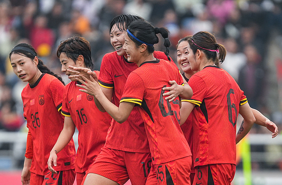 5:0！中国女足赢了！