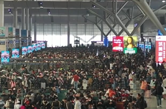 清明时节｜发送旅客24.4万人次，长沙南站单日旅客发送量再创新高