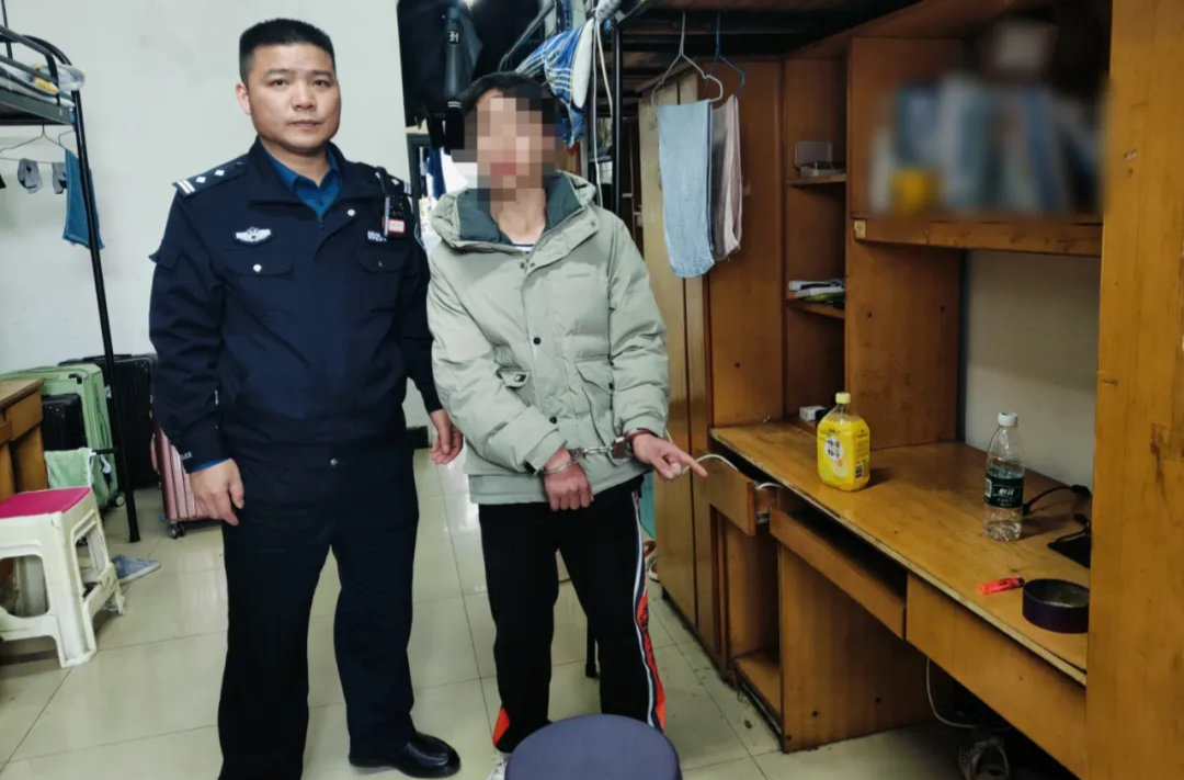 “盗此为止”！岳塘公安抓获