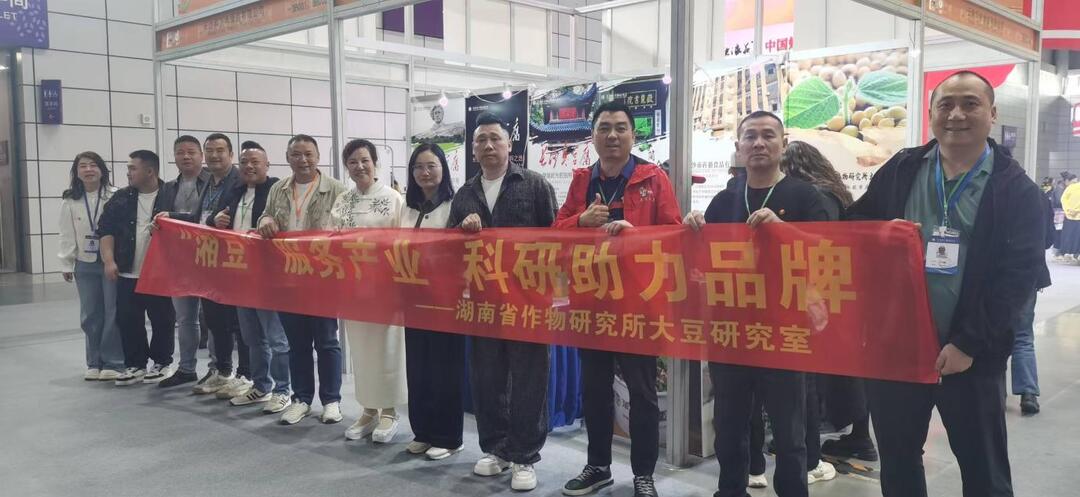 湘品出圈 长沙市豆制品协会亮相第八届中国大豆食品节湖湘大豆产业主题展