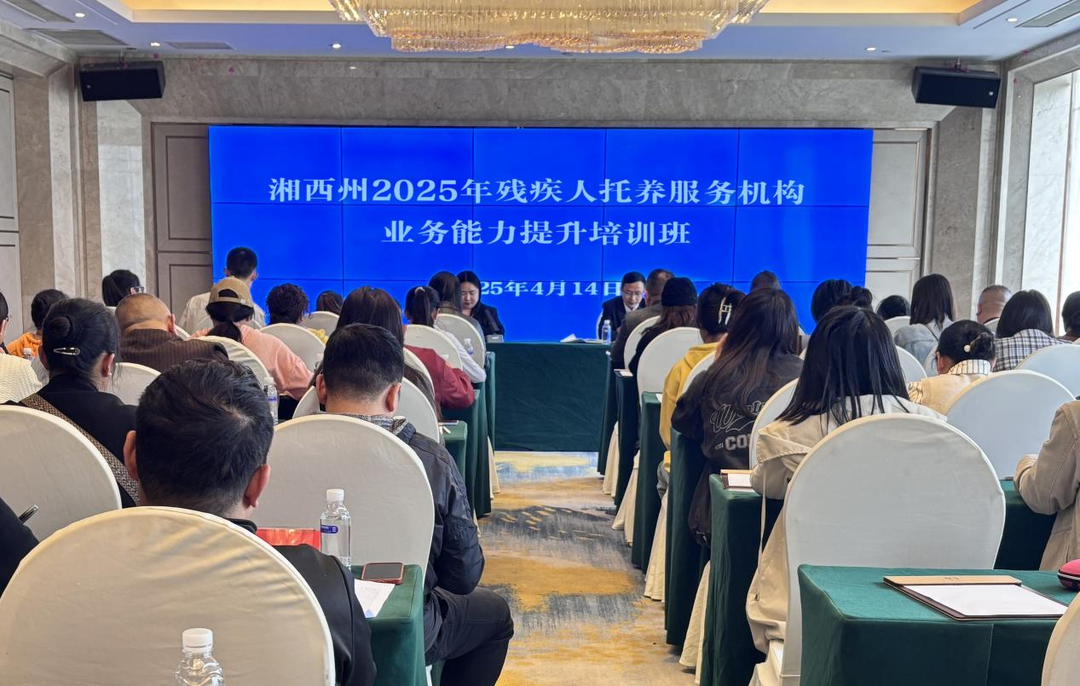 湘西州举办2025年残疾人托养服务机构业务能力提升培训班