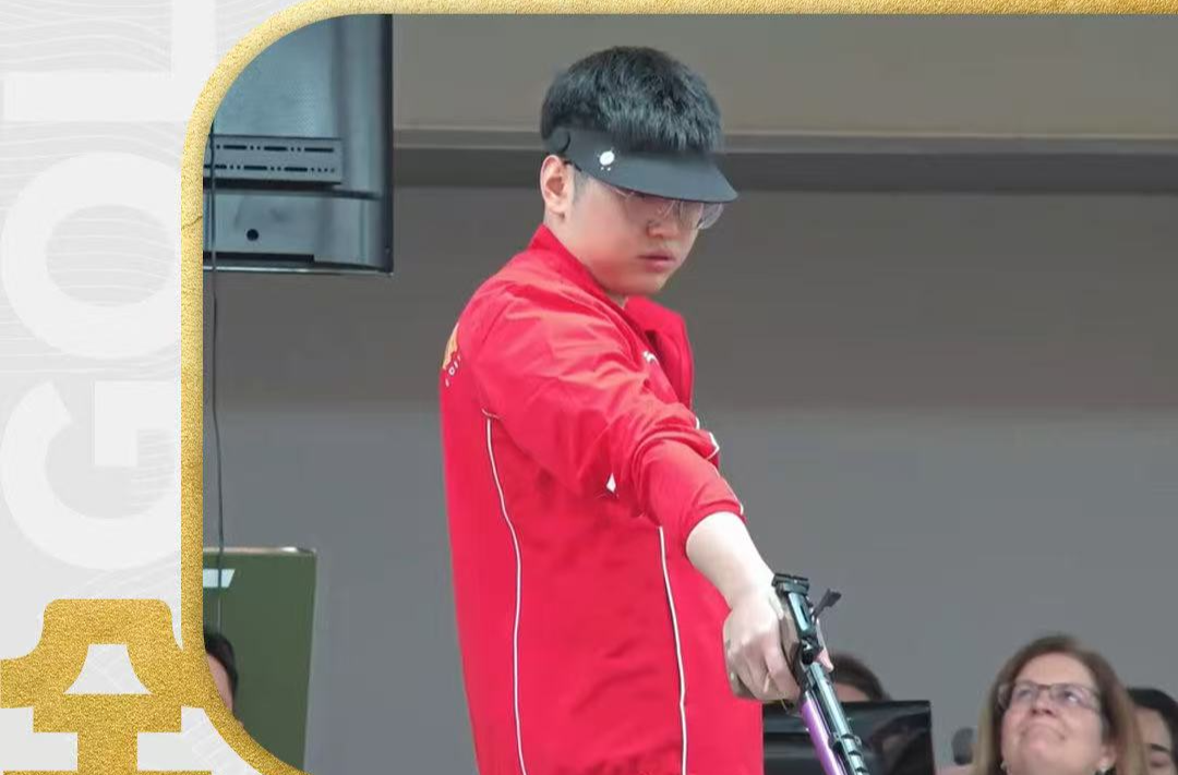 射击世界杯秘鲁站 胡凯“背靠背”夺金