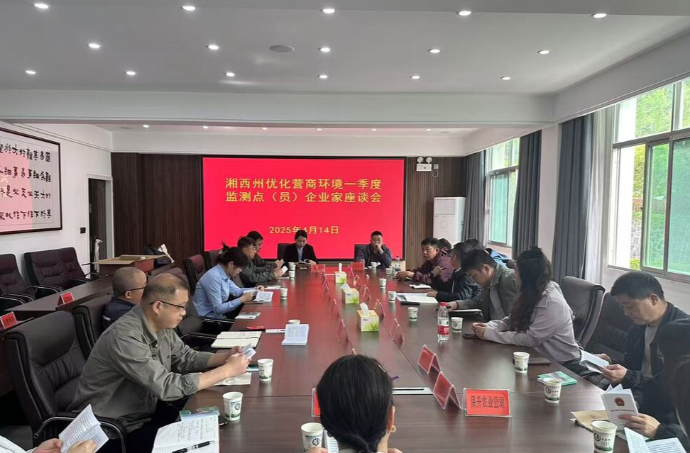 湘西州環(huán)境優(yōu)化提升工作專班到保靖調(diào)研