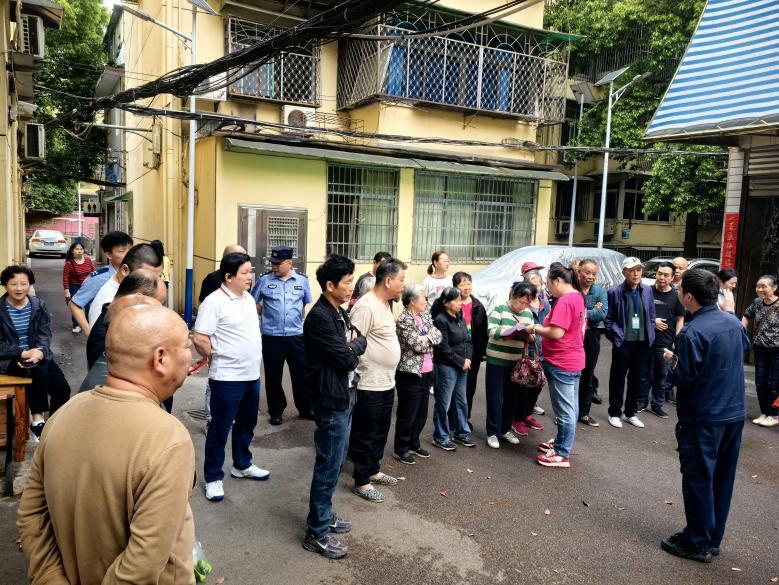 警民消防大演练，街坊邻居“练”起来