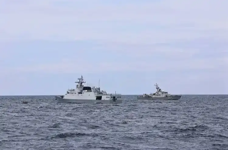 中越第38次北部湾联合巡逻圆满结束