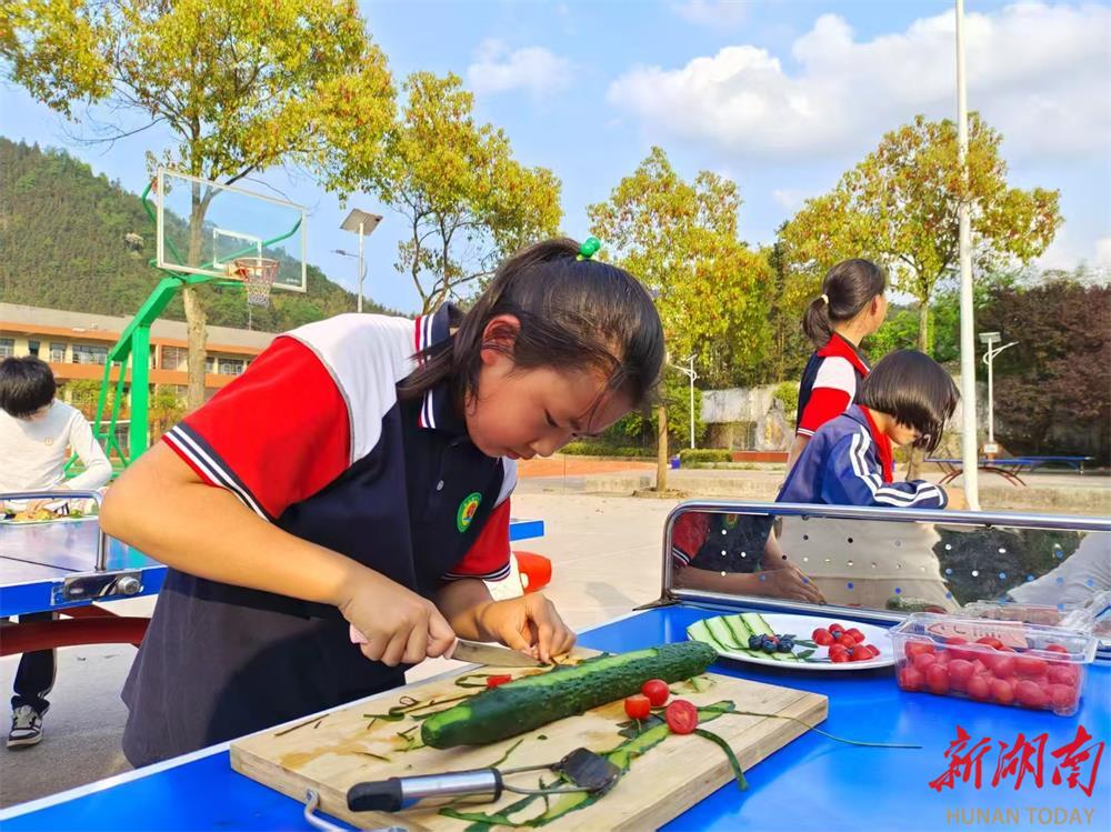 图片新闻︱金洞镇中心小学：劳动技能大赛展学生风采