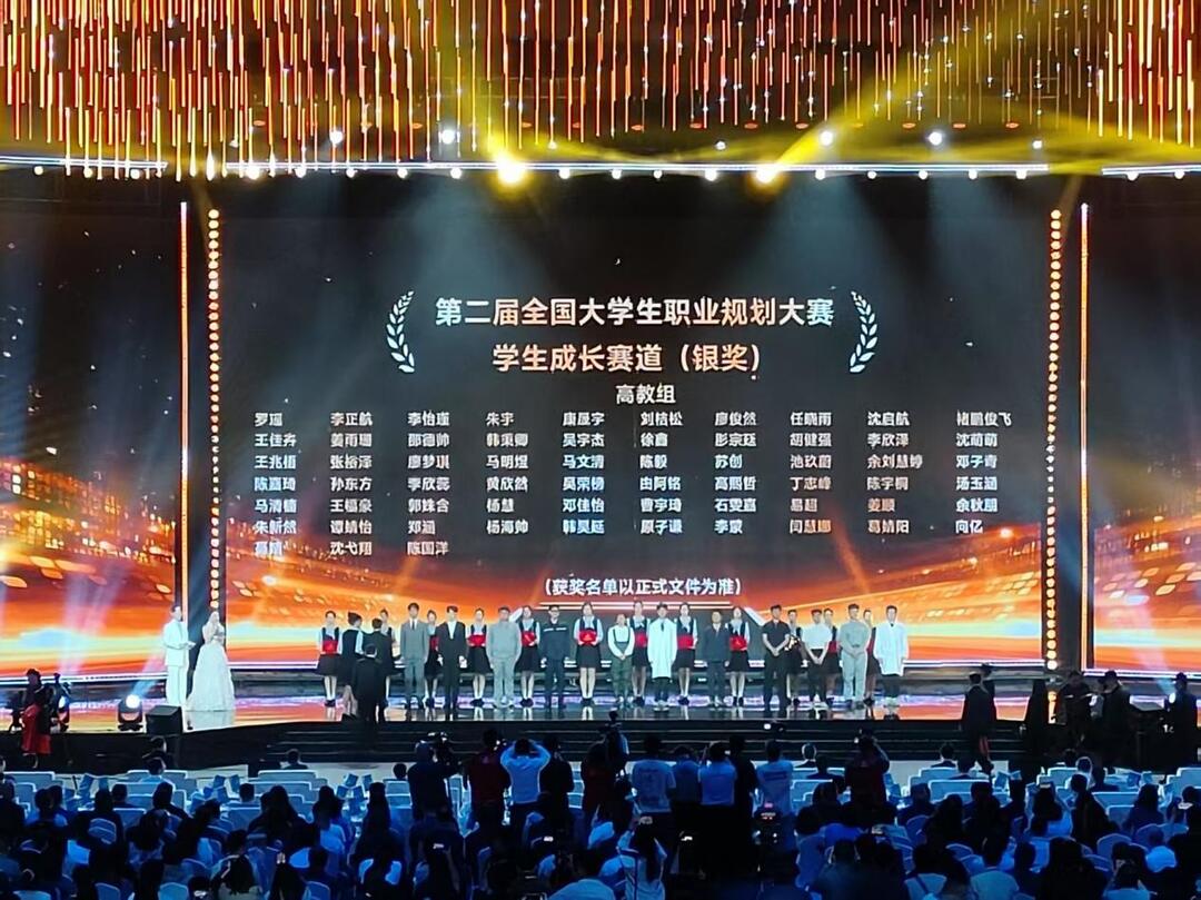 怀化学院学子在第二届全国大学生职业规划大赛中斩获全国银奖