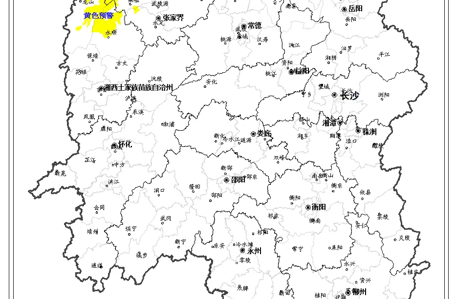 四预警连发！湖南今起迎较强降雨及雷暴大风天气