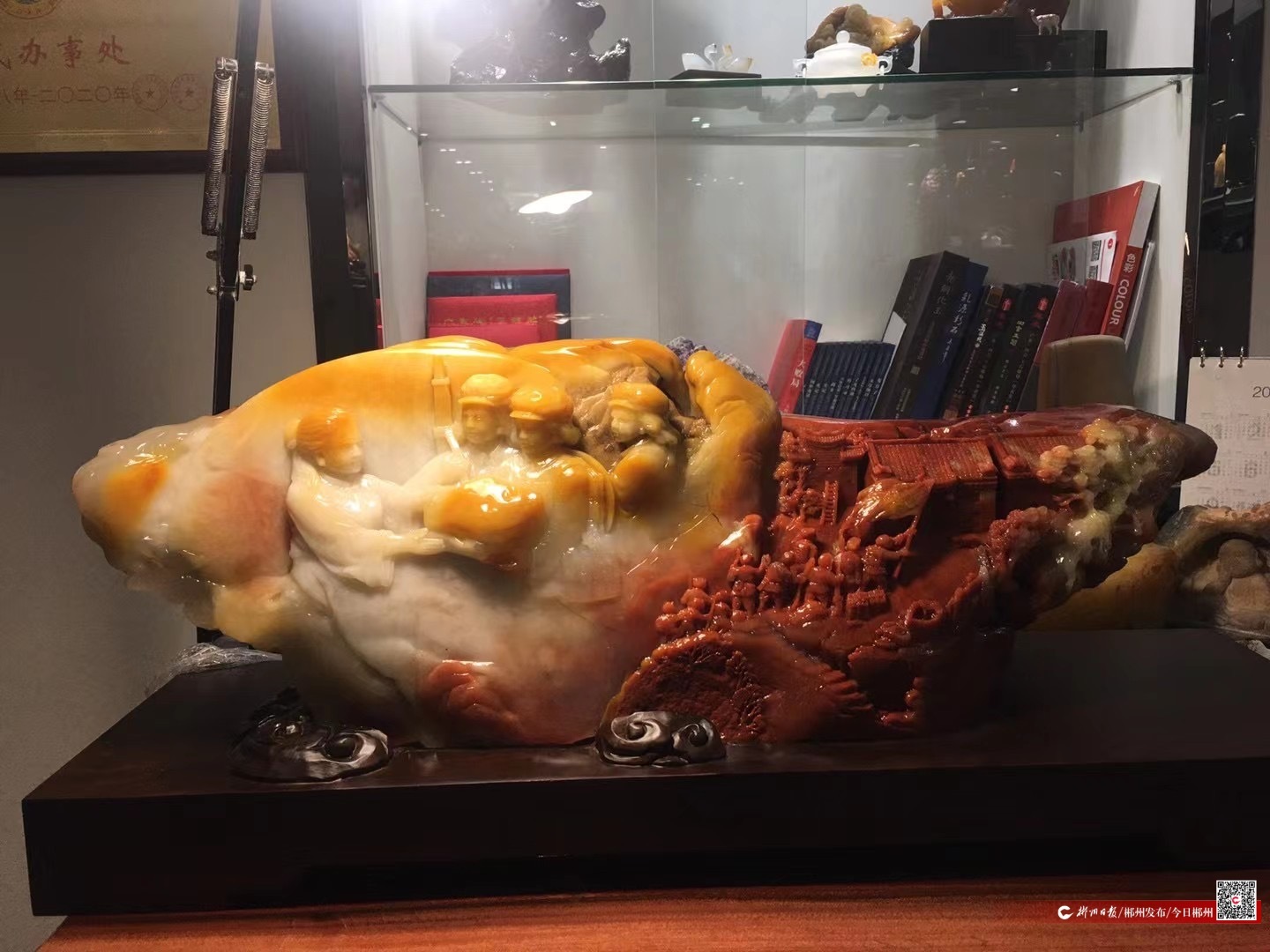 一柄刻刀雕出的“产业密码” ——临武玉雕再登湖南省职业技能大赛展示平台