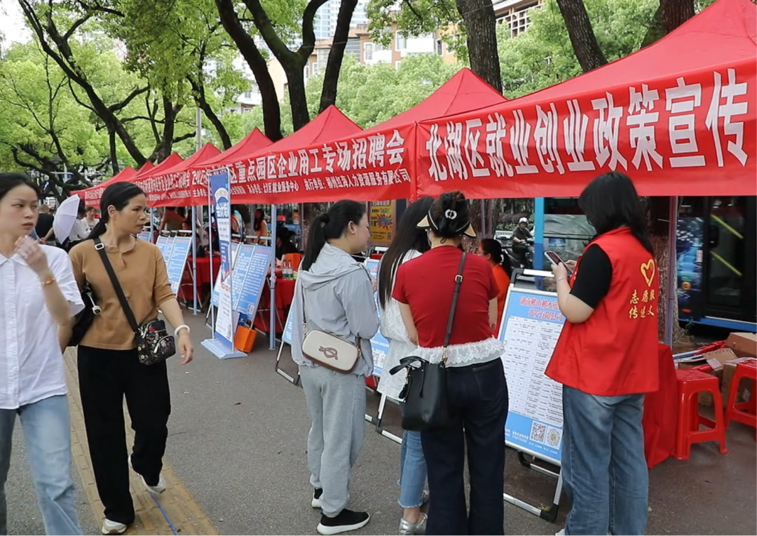 2025年北湖区高校毕业生春季专场招聘会成功举办