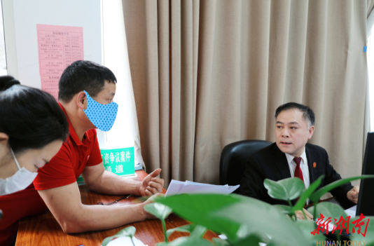 湘潭縣法院：一封表揚信,訴訟服務暖人心