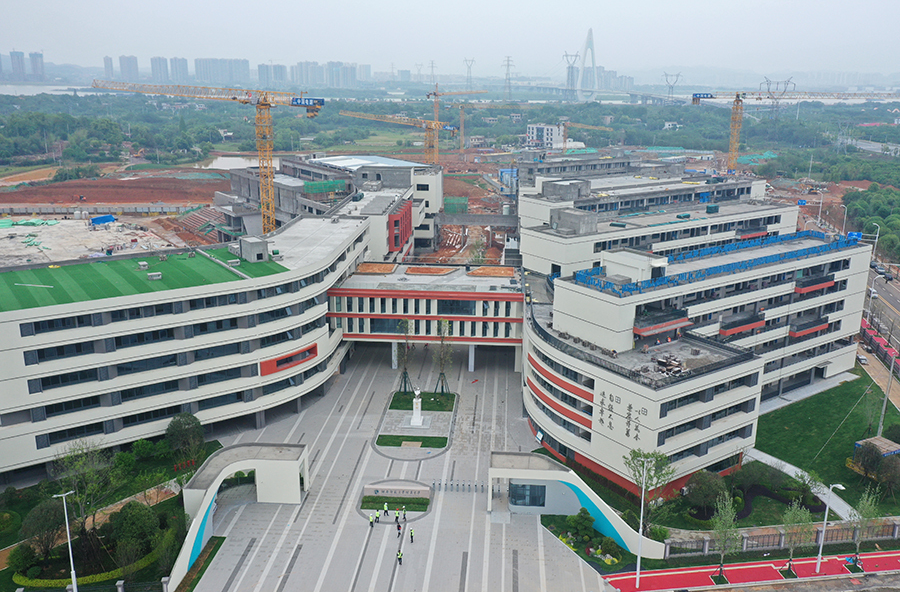 湖南师大附中新校区亮新颜